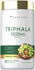 Triphala 1500mg 180 quick release capsules in a bottle.
