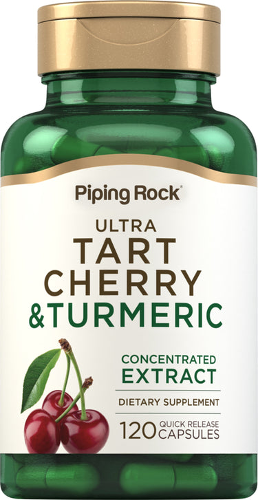 Turmeric with Tart Cherry, 120 Vegetarian Capsules