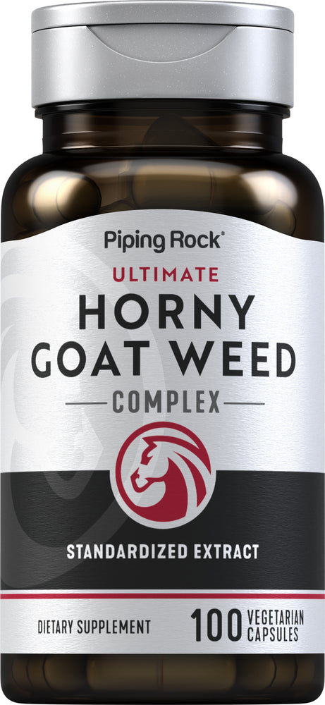 Ultimate Horny Goat Weed Complex, 100 Vegan Capsules