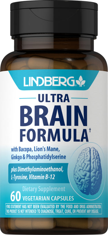 Ultra Brain Formula, 60 Vegetarian Capsules