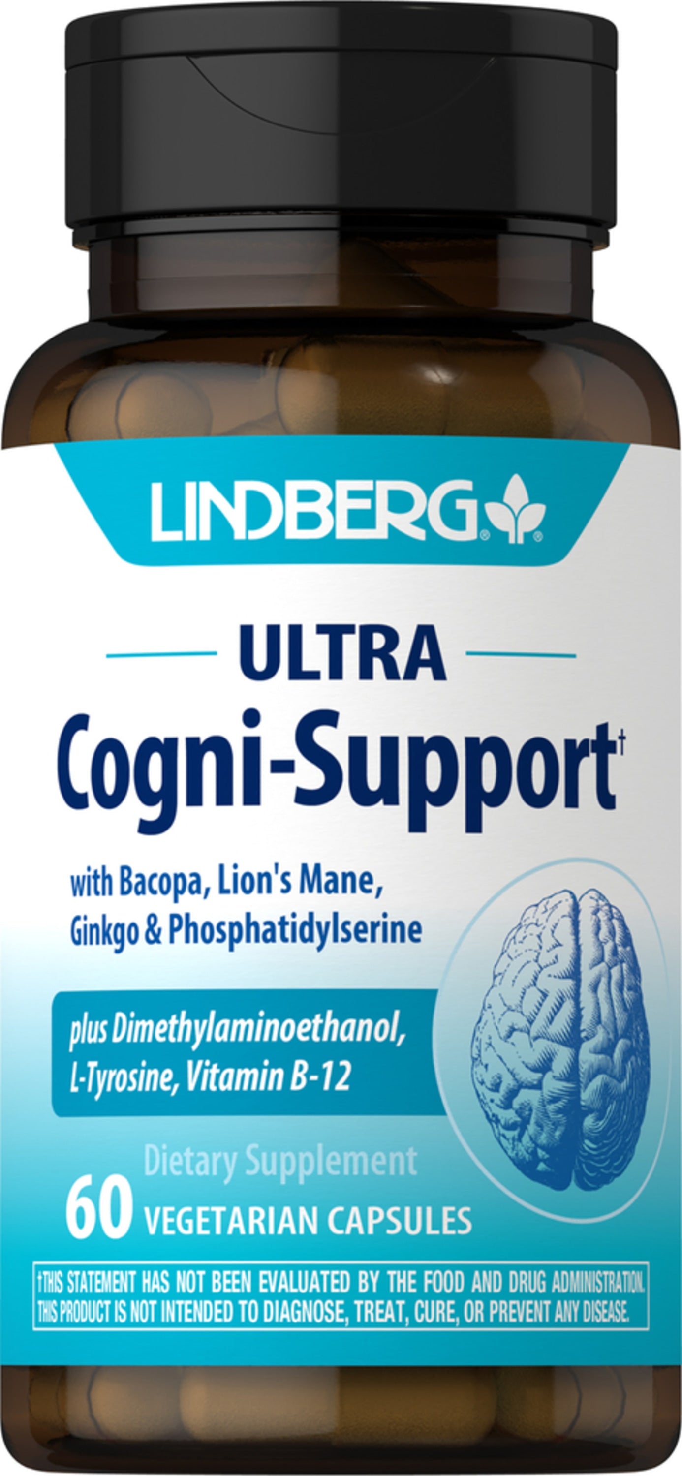 Ultra Brain Formula, 60 Vegetarian Capsules