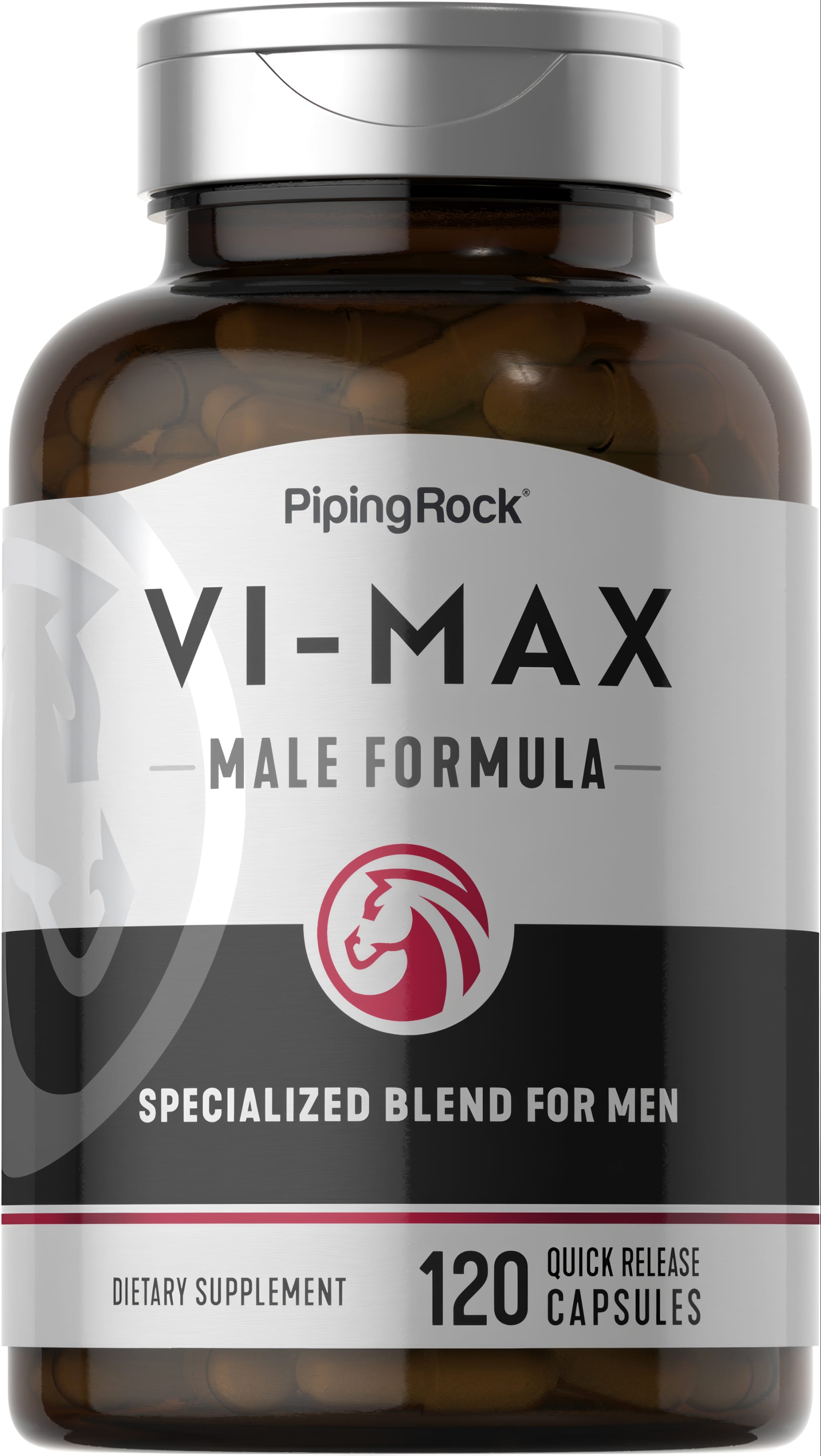Vi-Max Male Formula: a specialized blend for men, 120 quick release capsules dietary supplement.