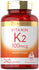 Carlyle Vitamin K2 100mcg, 240 capsules; premium formula supplement, gluten-free. Supports wellness.
