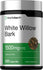 White Willow Bark capsules, 1500mg equivalent per serving, 200 count bottle.