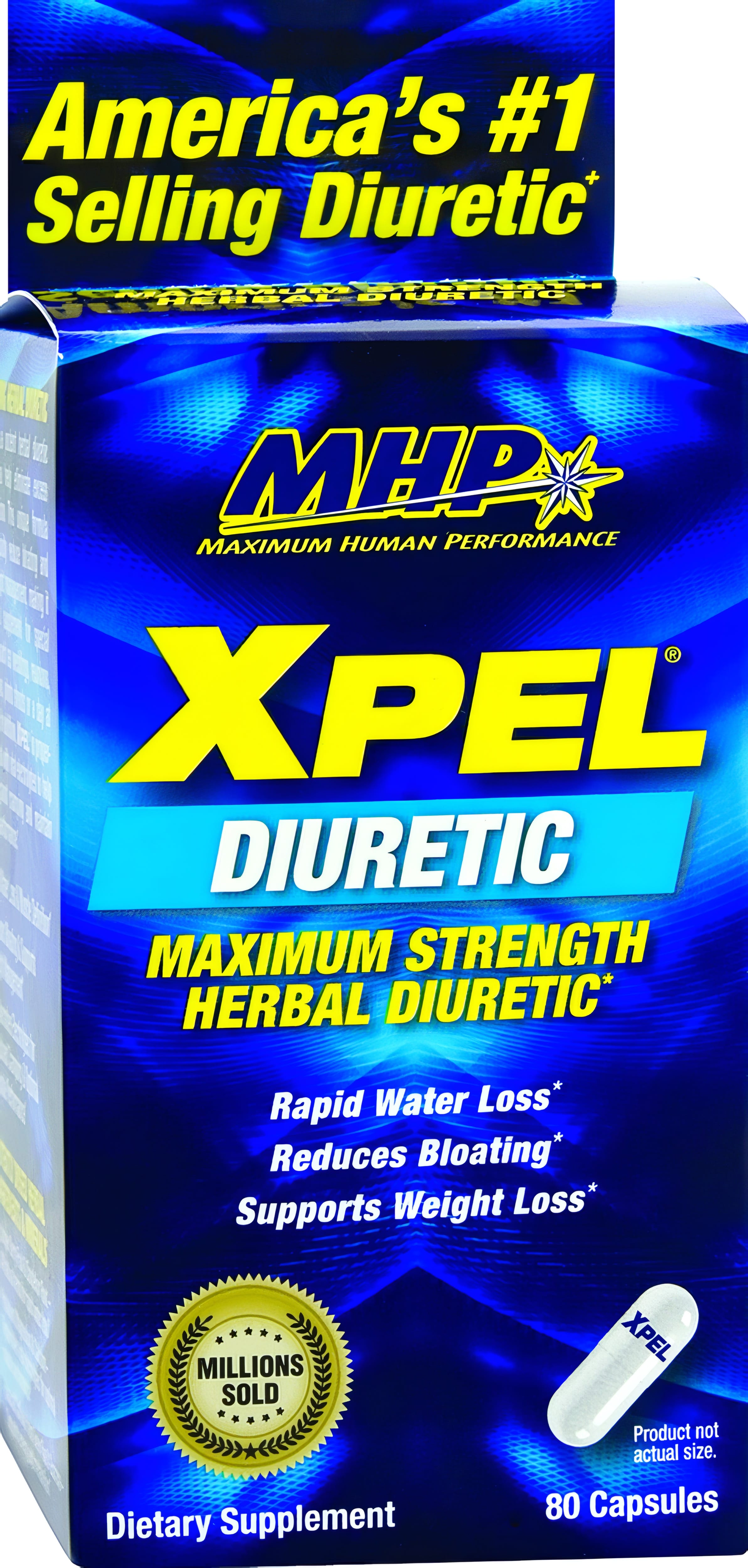 Xpel Diuretic, 80 Capsules