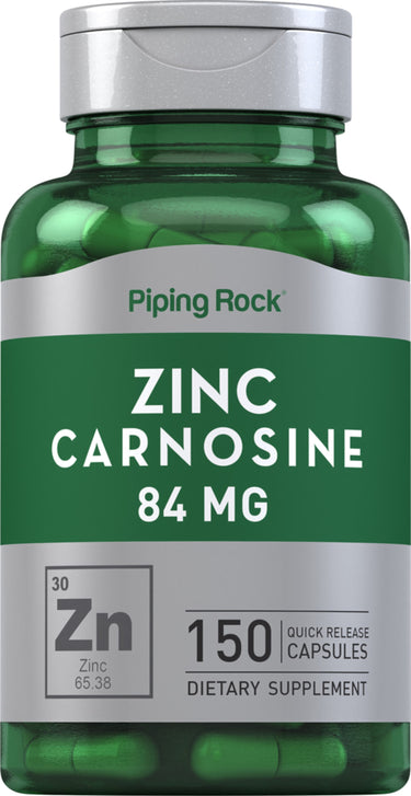 Zinc Carnosine, 84 mg, 150 Quick Release Capsules